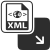 XML به PDF
