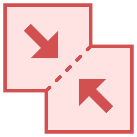 iLovePDF2 merge PDF icon showing two PDF pages combining into one